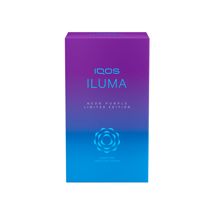 Устройство IQOS ILUMA Limited Edition Neon Purple - купить IQOS